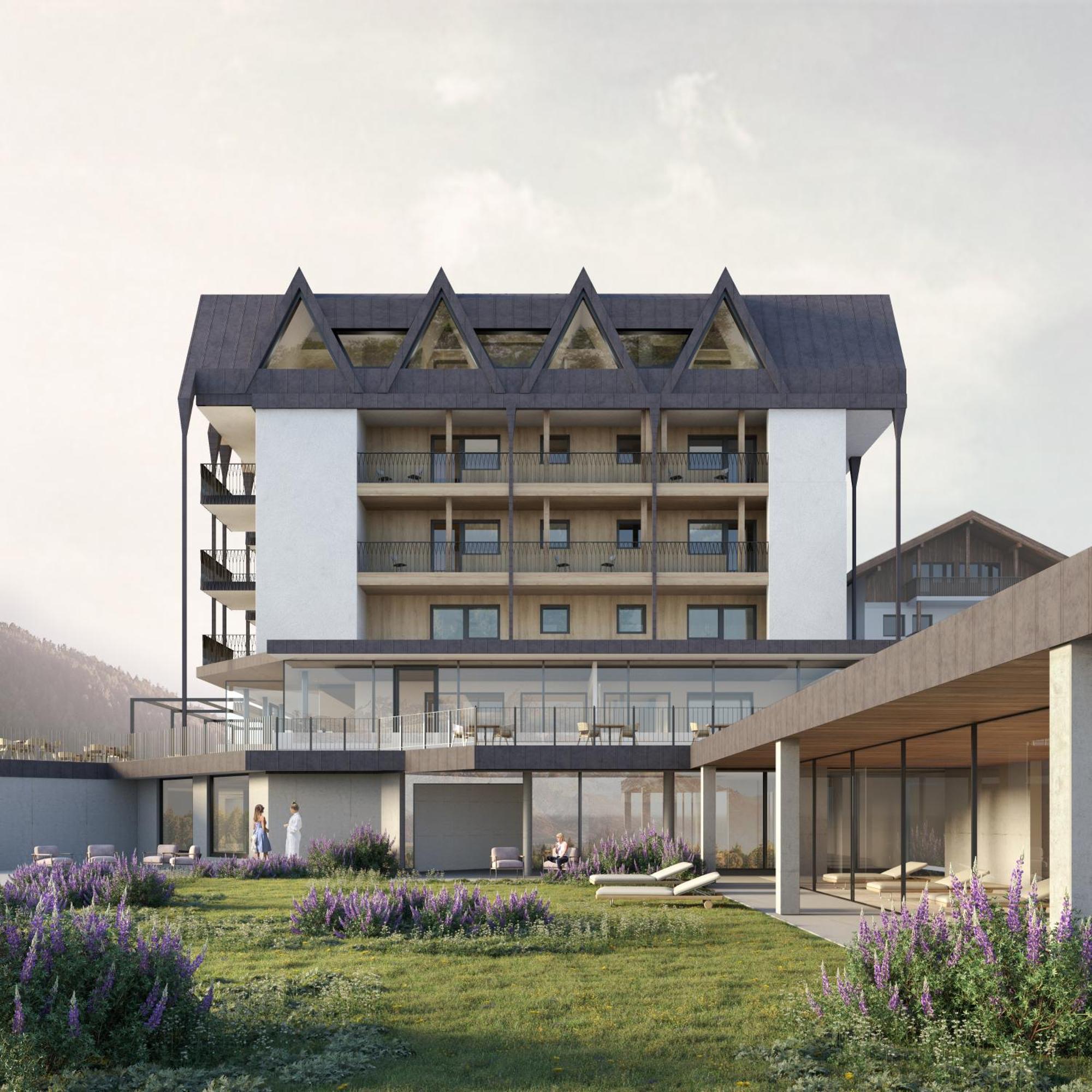 רצ'ינס Berghotel מראה חיצוני תמונה