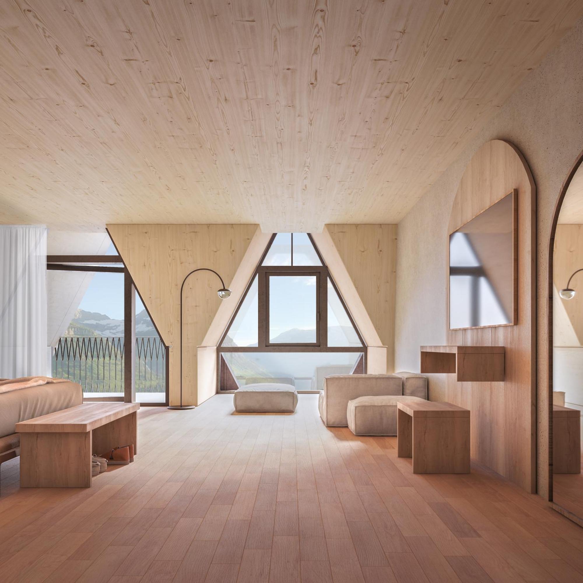 רצ'ינס Berghotel מראה חיצוני תמונה